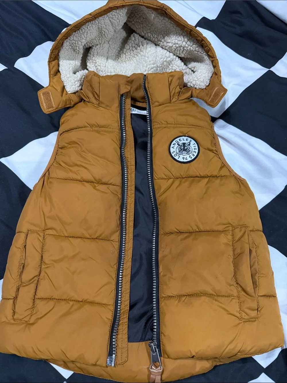 H&M Kids Puffer Vest - Brown